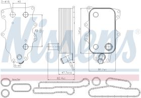  90737 - RADIADOR ACEITE FORD TRANSIT(TTG)(1