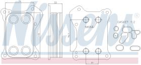  90739 - RADIADOR ACEITE VAUXHALL MERIVA B(1