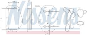  90741 - ENFRIADOR DE ACEITE FIAT CROMA (194