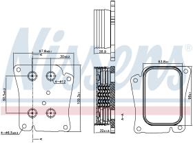  90777 - RADIADOR ACEITE MERCEDES E-CLASS W