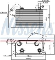 Nissens 90841 - RADIADOR ACEITE VOLKSWAGEN PHAETON(