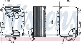 Nissens 90852 - RADIADOR ACEITE AUDI A 7/S 7(4G)(10