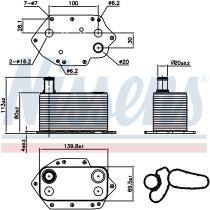  90905 - RADIADOR ACEITE BMW X3 E83(04-)X3 3