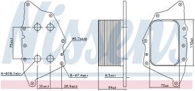 Nissens 90962 - RADIADOR ACEITE MINI COUNTRYMAN(F60