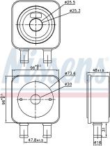  91107 - RADIADOR ACEITE PEUGEOT 2008(13-)1.