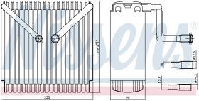 Nissens 92015 - EVAPORADOR FORD MONDEO I(FD)(92-)1.