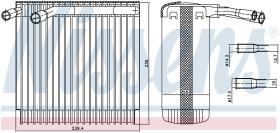  92129 - EVAPORADOR VOLVO XC 70 (98-)2.5 T