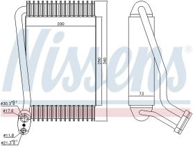 Nissens 92143 - EVAPORADOR VOLKSWAGEN PASSAT B5(3B2