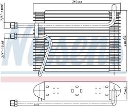  92155 - EVAPORADOR VOLVO S90(96-)2.5 I 24V