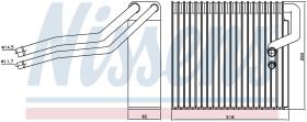 Nissens 92184 - EVAPORADOR MERCEDES A-CLASS W 168(9