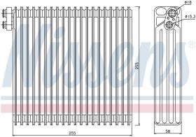  92213 - EVAPORADOR TOYOTA COROLLA(E12#.E13#