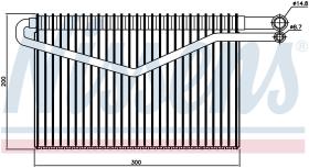 Nissens 92244 - EVAPORADOR MERCEDES ACTROS MP2/MP3(