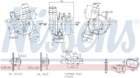 Nissens 93072 - TURBO DACIA LODGY(12-)1.5 DCI