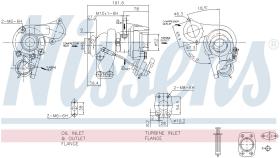 Nissens 93232 - TURBO FORD TRANSIT/TOURNEO COURIER(