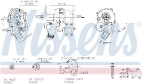 Nissens 93237 - TURBO CITROEN NEMO(08-)1.4 HDI