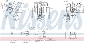 Nissens 93247 - TURBO IVECO DAILY III(99-)40C