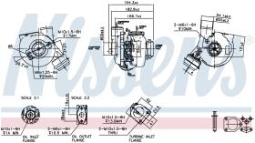 Nissens 93249 - TURBO BMW 3 E46(98-)330D