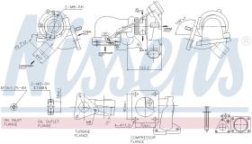 Nissens 93251 - TURBO FORD TRANSIT(TT9)(06-)2.4 TDC