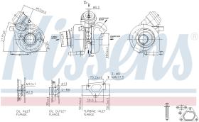 Nissens 93255 - TURBO MERCEDES E-CLASS W 210(95-)E