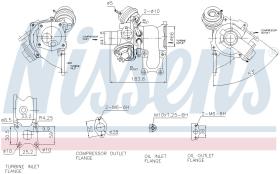 Nissens 93278 - TURBO FORD FIESTA VII(CE1)(17-)1.0