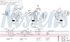 Nissens 93281 - TURBO CITROEN C8(EA.EB)(02-)2.2 HDI