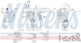 Nissens 93285 - TURBO SEAT LEON(1P1)(05-)2.0 TDI