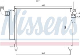  940003 - CONDENSADOR KIA RIO II(JB)(05-)1.5