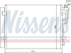 Nissens 940007 - CONDENSADOR HYUNDAI I30(FD)(07-)1.6