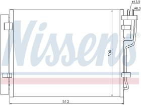  940007 - CONDENSADOR HYUNDAI I30(FD)(07-)1.6