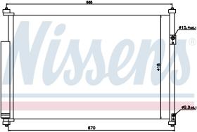 Nissens 940012 - CONDENSADOR SUZUKI GRAND VITARA / E