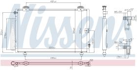 Nissens 940013 - CONDENSADOR TOYOTA COROLLA(E12#.E13