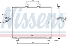 Nissens 940017 - CONDENSADOR JEEP WRANGLER (TJ)(97-)