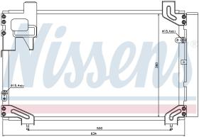 Nissens 940020 - CONDENSADOR TOYOTA COROLLA VERSO(R1