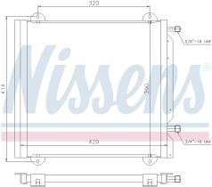 Nissens 940026 - RENAULT TWINGO 96-