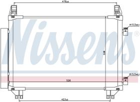 Nissens 940050 - CONDENSADOR DAIHATSU CHARADE(L3_)(1