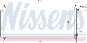 Nissens 940051 - CONDENSADOR HONDA JAZZ(GD)(02-)1.3