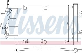  940052 - CONDENSADOR OPEL ASTRA H(04-)1.7 CD