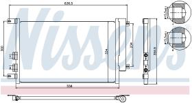 Nissens 94746 - CONDENSADOR ALFA ROMEO 147(937)(00-