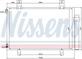Nissens 940057 - CONDENSADOR SUZUKI SWIFT III(EZ.MZ)