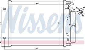 Nissens 940069 - CONDENSADOR NISSAN MICRA/MARCH(K12)