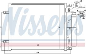 Nissens 940070 - CONDENSADOR NISSAN MICRA/MARCH(K12)