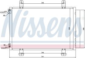 Nissens 940079 - CONDENSADOR OPEL AGILA B(07-)1.0 I