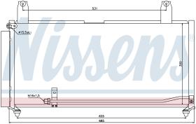 Nissens 940080 - CONDENSADOR SUZUKI AERIO(ER)(01-)1.