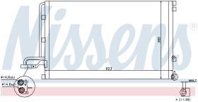 Nissens 940087 - CONDENSADOR VOLVO V50(MW)(04-)2.0 D