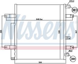 Nissens 940094 - CONDENSADOR MERCEDES ATEGO 2(04-)10