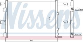 Nissens 940096 - CONDENSADOR GINAF C-TRUCK(01-)C 213