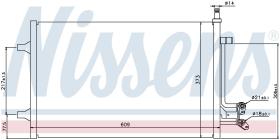 Nissens 940097 - CONDENSADOR FORD FIESTA V(CBK)(01-)