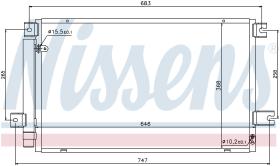 Nissens 940102 - CONDENSADOR TOYOTA AVENSIS (T25#) (