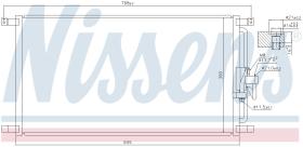 Nissens 940104 - CONDENSADOR JAGUAR XK8(X100)(96-)4.