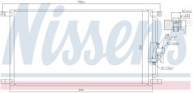 Nissens 940104 - CONDENSADOR JAGUAR XK8(X100)(96-)4.